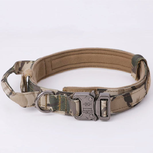 Tactical Dog Collar Adjustable Pet Collar K9 Dog Collar